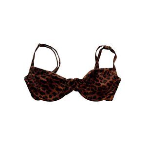 NWOT MONDAY Swimwear Maui Bikini Top in Dark Jaguar